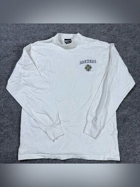 Vintage Milwaukee Brewers Mens L Long Sleeve Shirt Pro Player 90s MLB Baseball